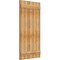 Ekena Millwork Joined Board-n-Batten Shutters, Rough Sawn Western Red Cedar, 26 7/8W x 52H, PR RBJ06S26X052RWR - alternate 2